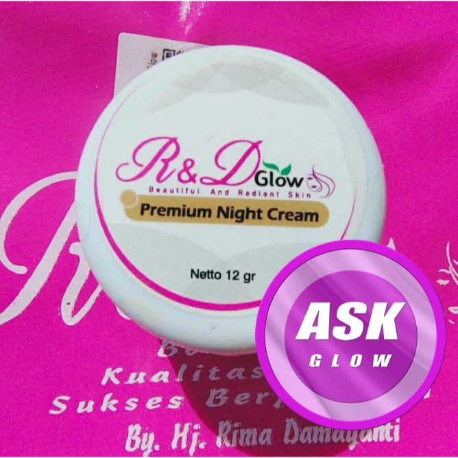 Night Cream R&D Glow bpom Original