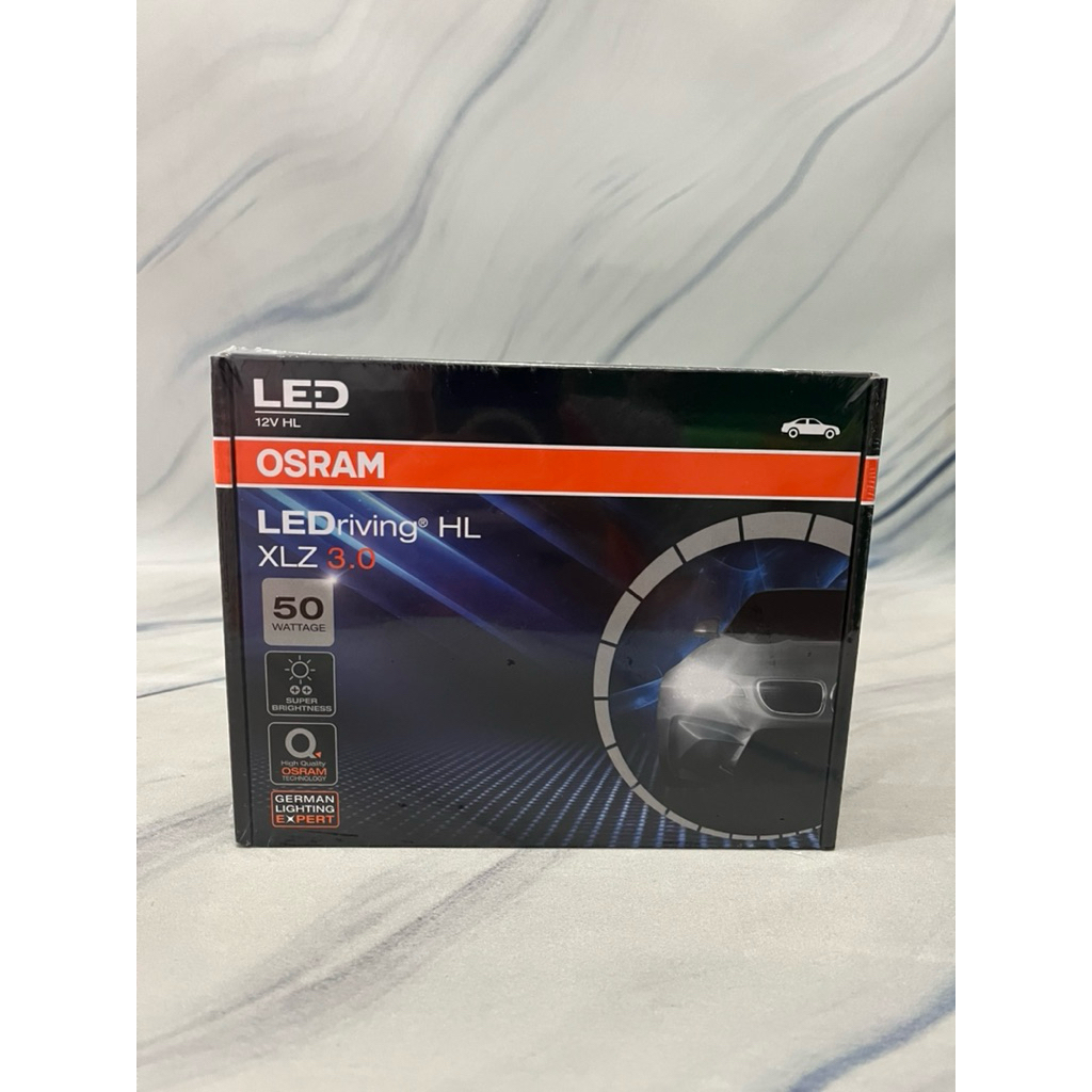 Lampu Mobil Osram LED Driving LEDriving XLZ 3.0 H4 / H19 50 Watt 50W 6000K Cool White / Putih Terang
