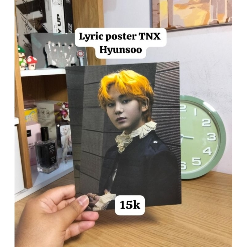 OFFICIAL LYRIC POSTER HYUNSOO TNX ERA WAY UP