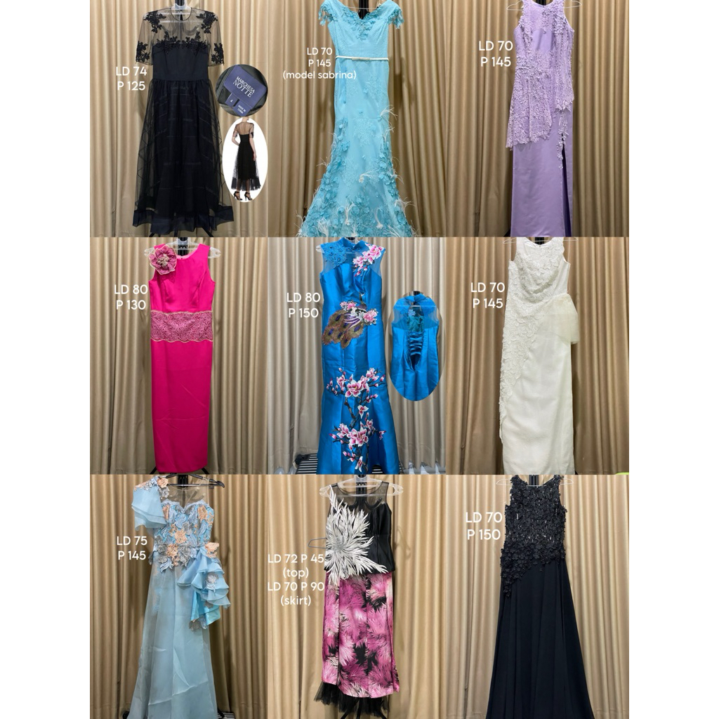 [PRELOVED] Gown | Party Dress | NOTTE Marchesa | DALI