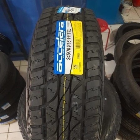 Ban Mobil Tubles Type Accelera Omikron A/T 245/70 R16 Ban Semi Offroad 245 70 Ring 16