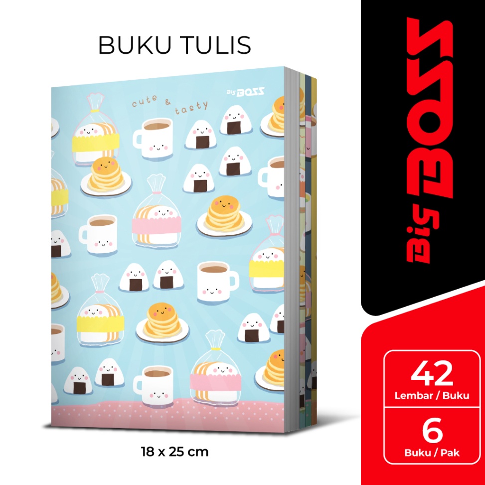 

KODE T58X BigBoss Buku Tulis 42 Lembar Ukuran Besar