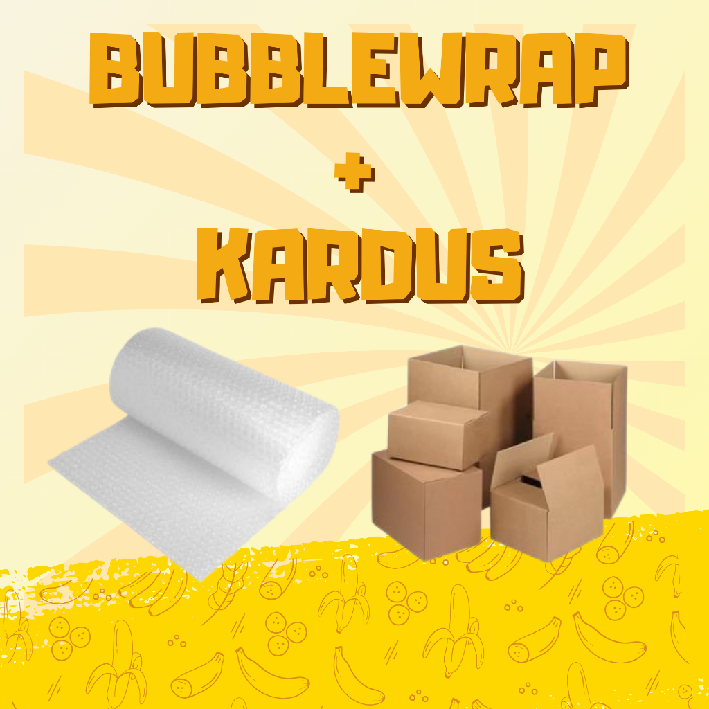

[TOKO ANEKA] TAMBAHAN PACKING BUBBLEWRAP + KARDUS