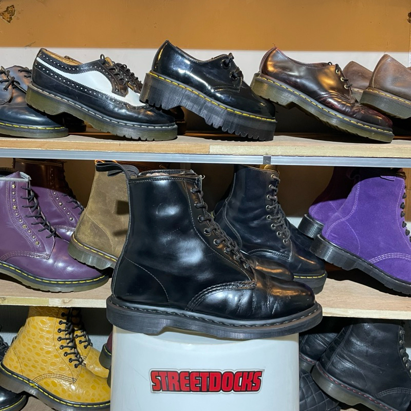 Dr martens 1460 mono black docmart original 42