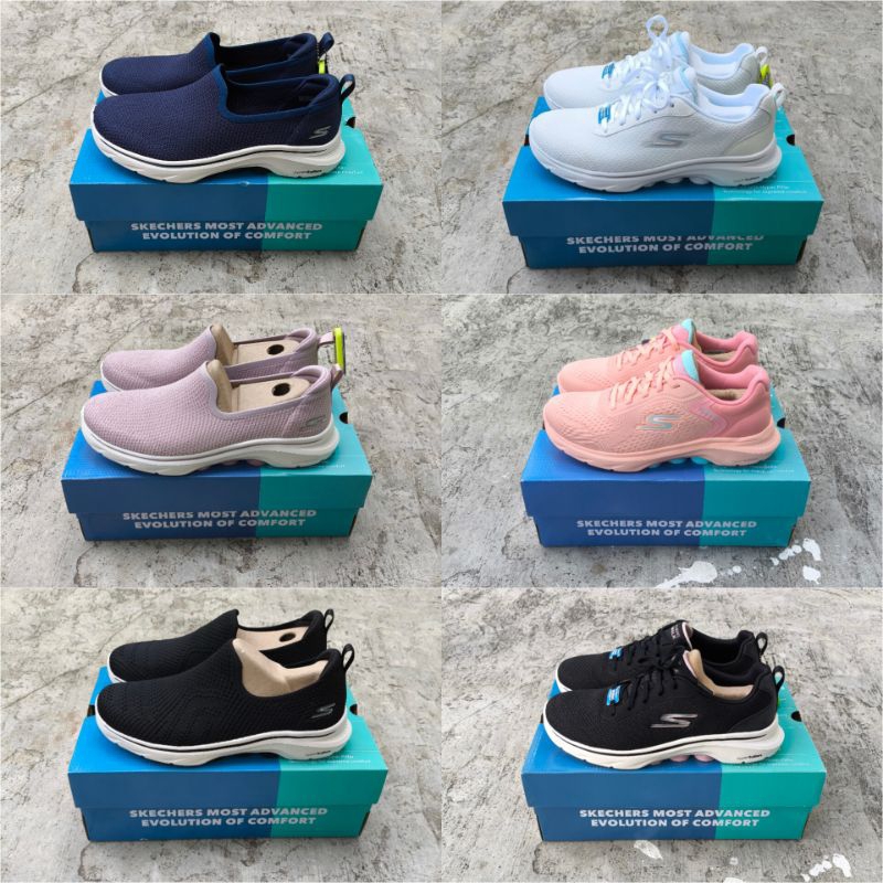 Sepatu Slip On Wanita SKECHERS GO WALK 7 ORIGINAL