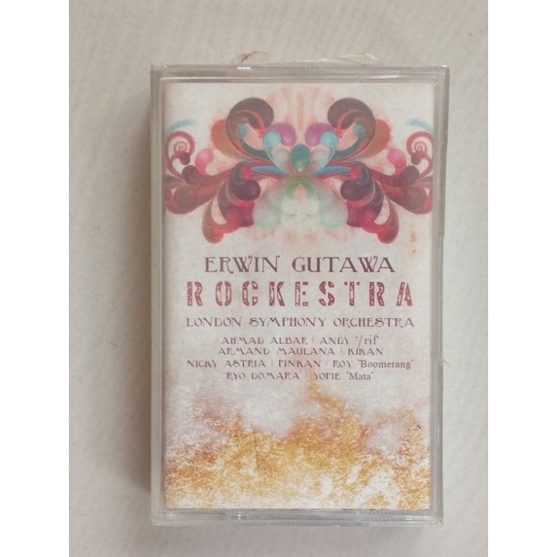 Kaset Pita Erwin Gutawa - Rockestra (segel)
