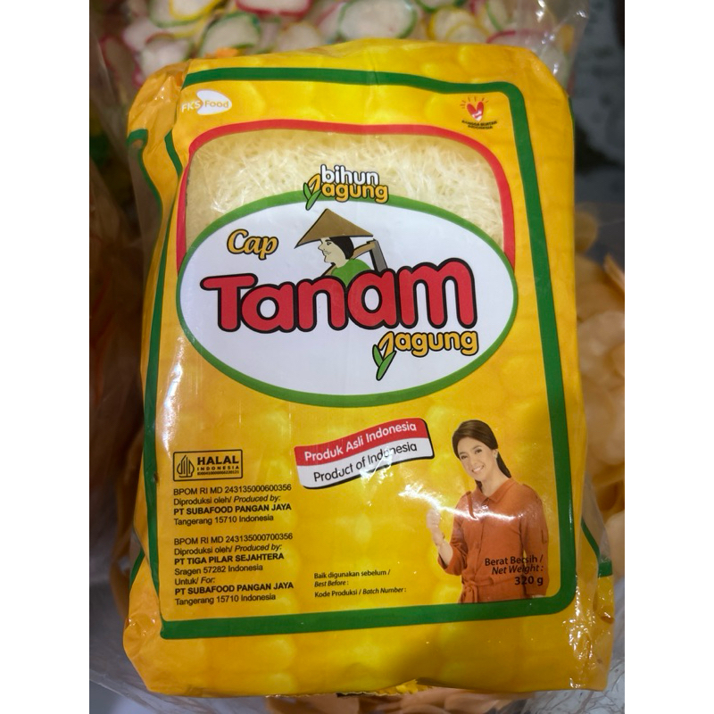 

Bihun Jagung cap Tanam Jagung isi 4 Keping 320gr