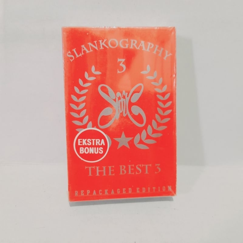 Kaset Slank Slankography Merah 3 - The Best 3 (Segel)