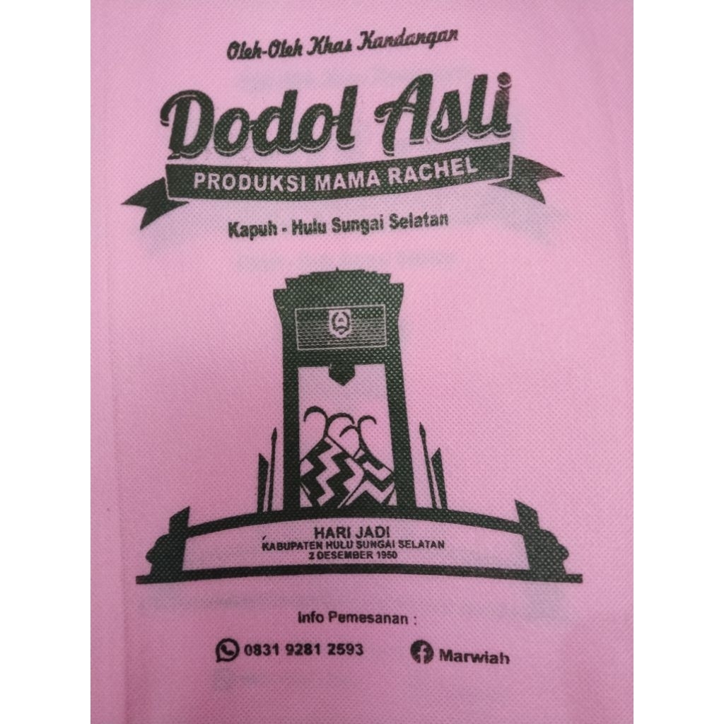 

SABLON EXPRESS TAS KAIN CUSTOM DESAIN