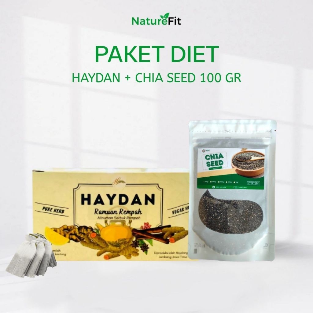 

COD PAKET ULTIMATE DIET | Teh Detox | Teh Celup Rempah | JSR | Imunitas | Ramuan Rempah Haydan + lemovita | chiaseed