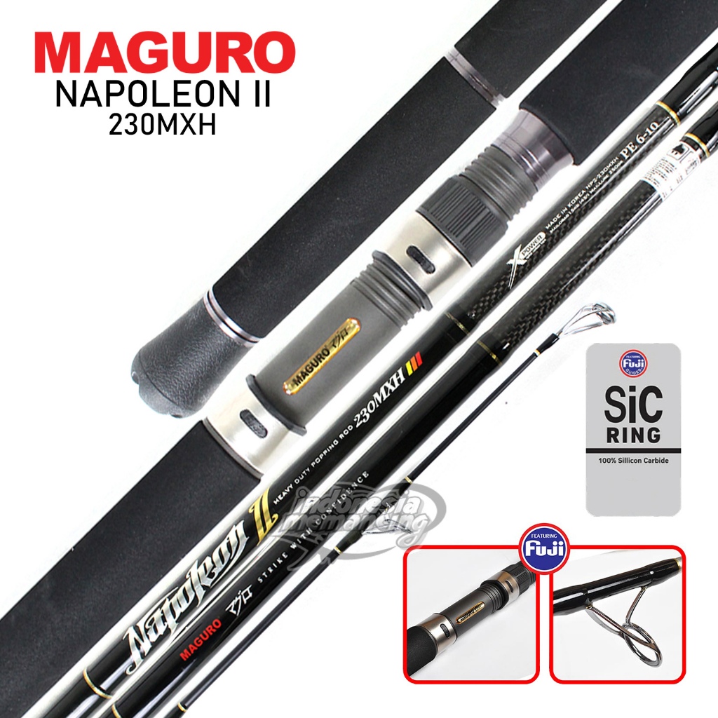 Joran Popping Maguro Napoleon II 230 MXH Labuan Pancing