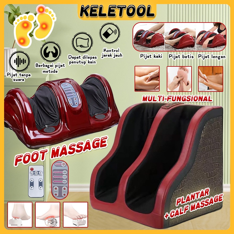 Pijat Kaki dan Betis, Pijat Kaki Elektrik Shiatsu Berpemanas dengan Getaran, Memijat Dalam, Alas Mir