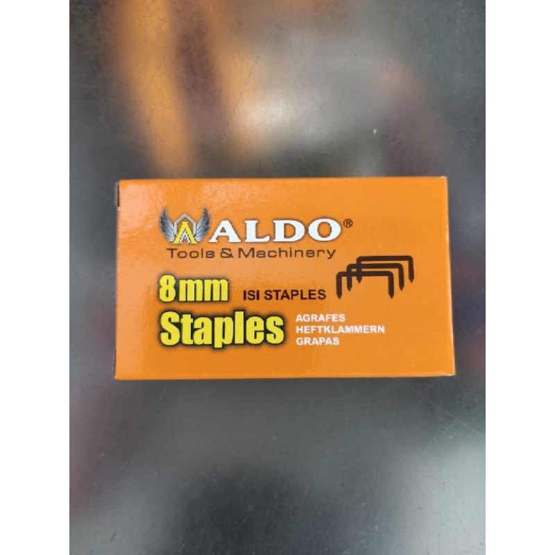 

ISI STAPLES 8 MM ALDO (ISI 1000 STAPLES)