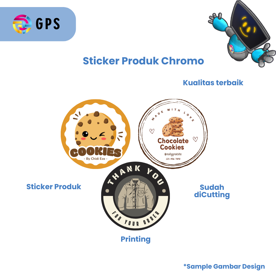 

GVIBES - CUSTOM CETAK STIKER LABEL MAKANAN MINUMAN OLSHOP MURAH SUDAH DI CUTTING