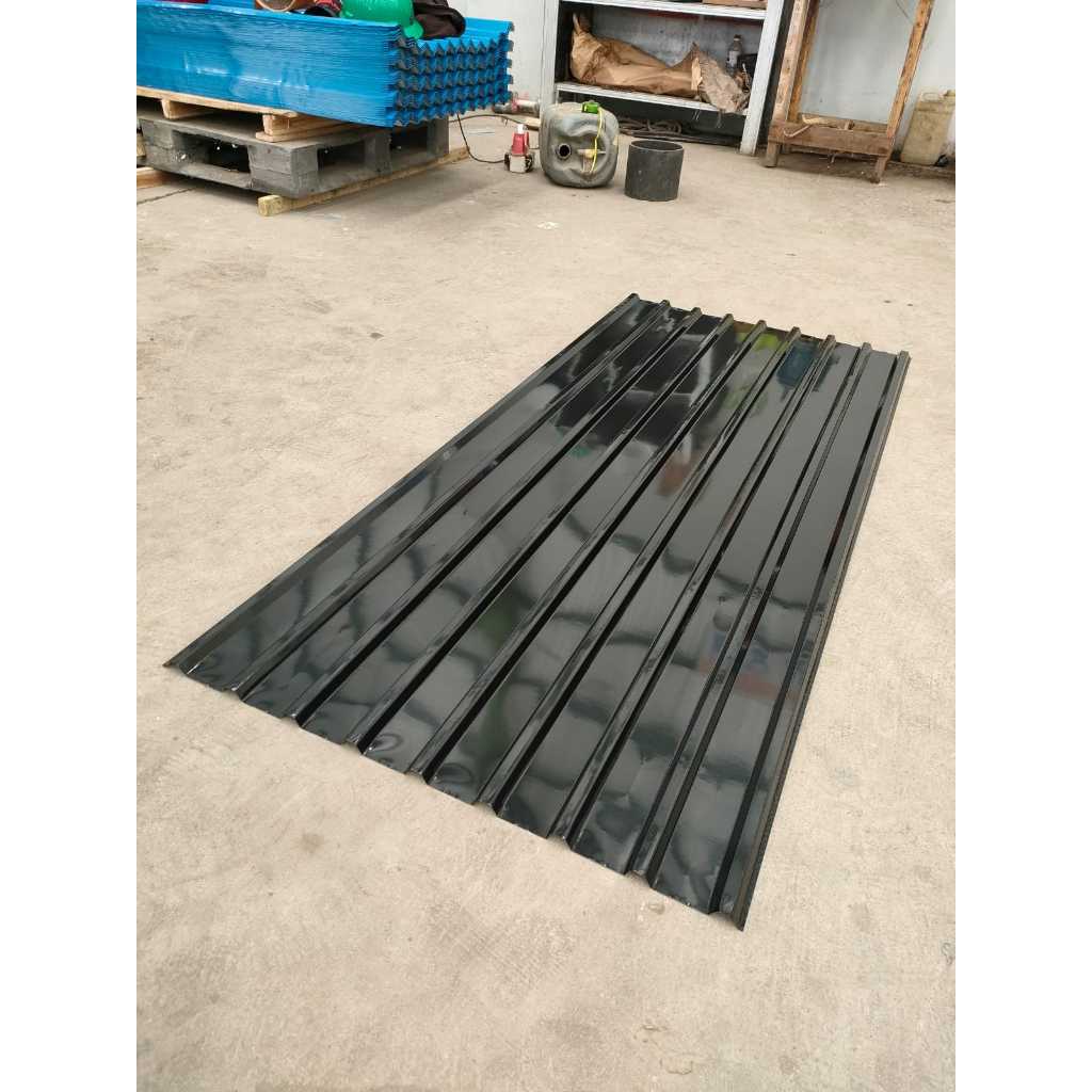 # HOT PROMO - ATAP SPANDEK Mini 9 TULANG / KAKI - tersedia tebal 0.20mm, 0.25mm & 0.30 GALVALUM WARN