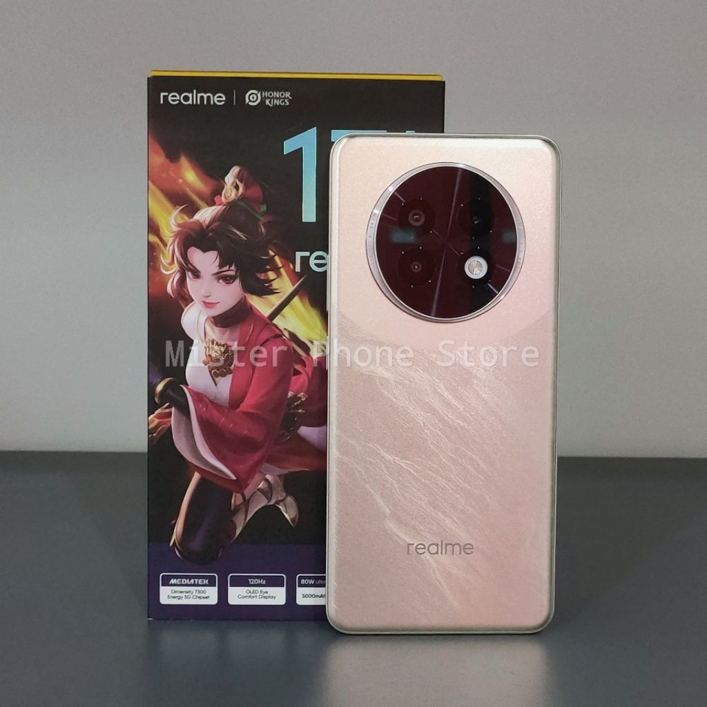 Realme 13 Plus 5G 12/256 GB Garansi Resmi Indonesia Second Bekas Original