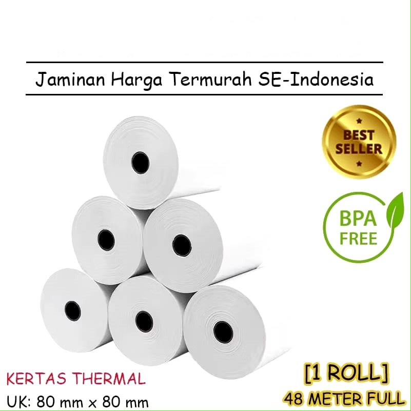 

Thermal Paper 80x80 Bulk Thermal Struk 80x80 Paper Roll Struk Kasir Kertas Struk Roll HASIL LEBIH JELAS
