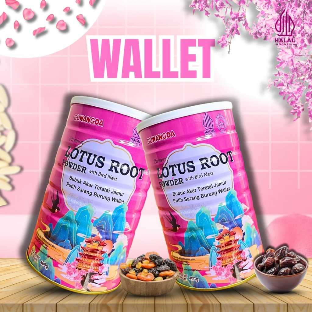 

Oufen Lotus Root Powder-Bubur Akar Teratai Sarang Burung-Cocok Untuk Diet-HALAL BPOM