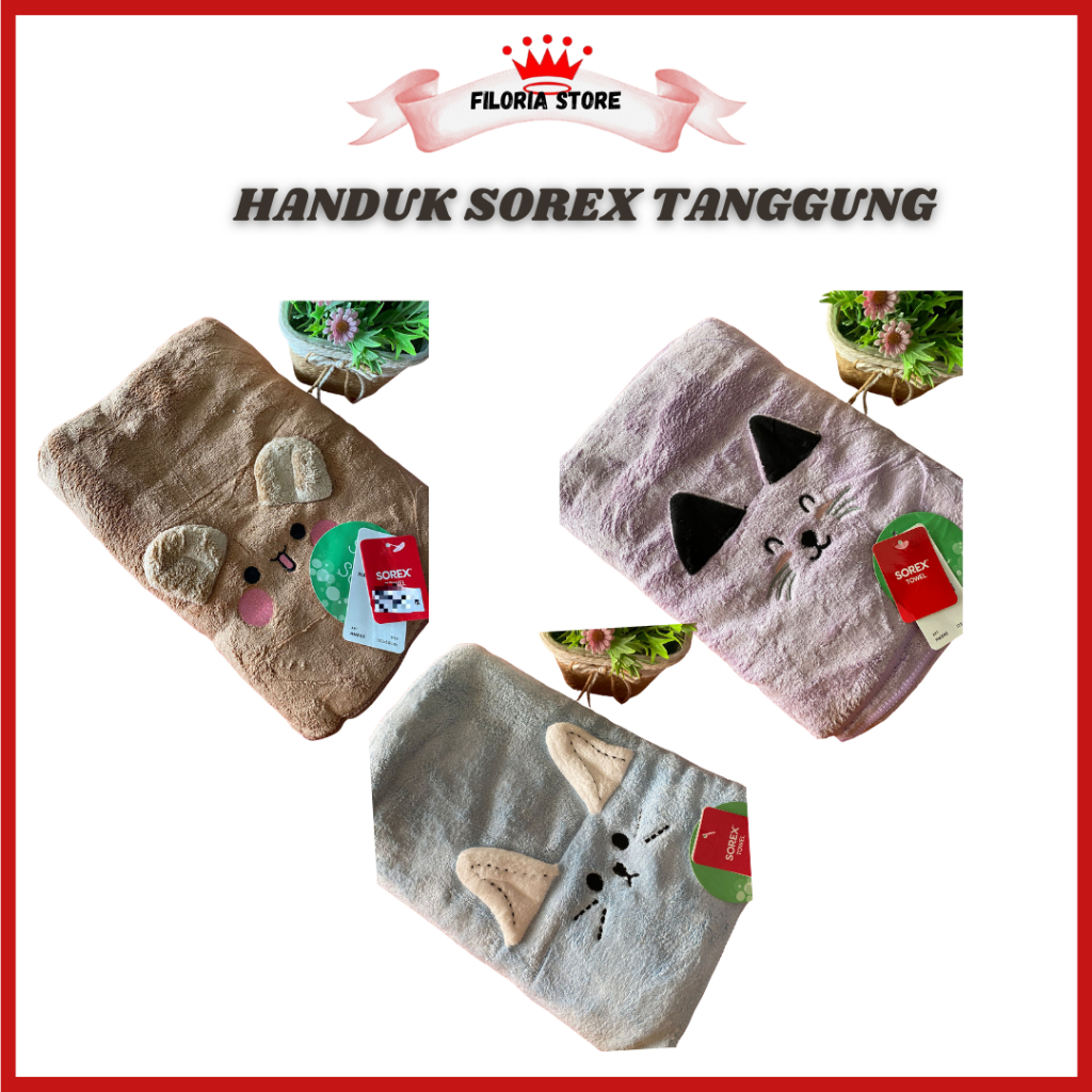 FILORIA - Handuk Mandi Microfiber Handuk Sorex Tanggung