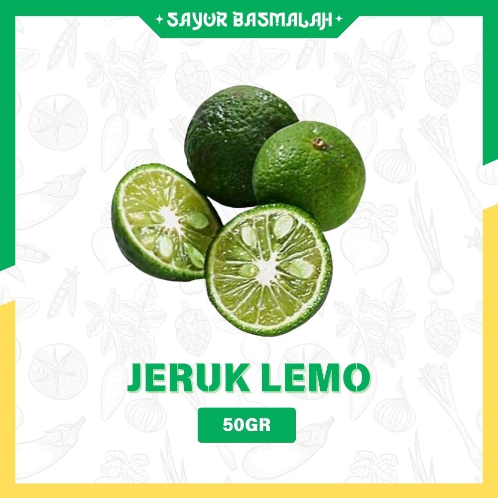 

Jeruk Lemo Fresh 50gr - Sayur Basmalah