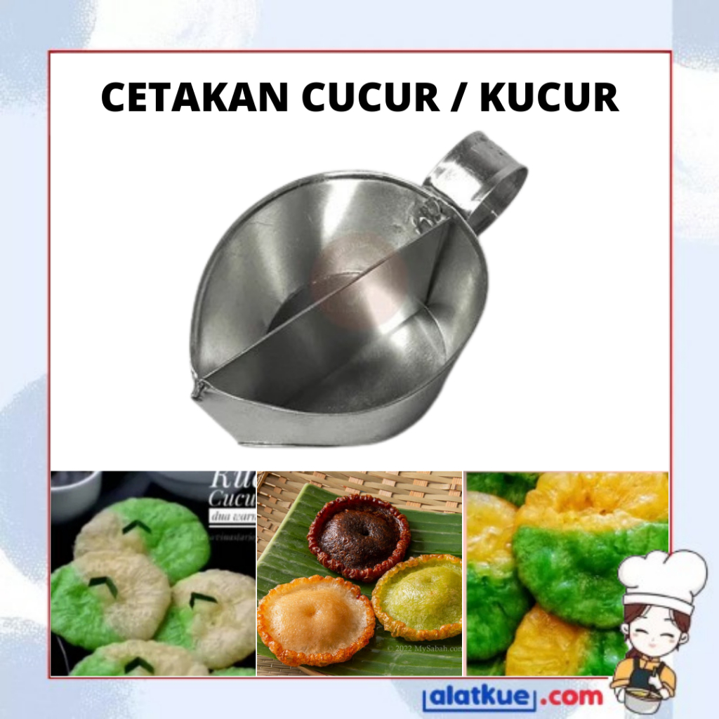 Cetakan Kue Cucur Pelangi Kue Cucur Selingkuh Kue Kucur