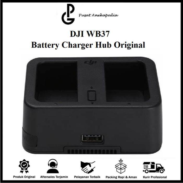 Dji WB37 Battery Charger Hub - Batterai WB37 Charger Hub Original