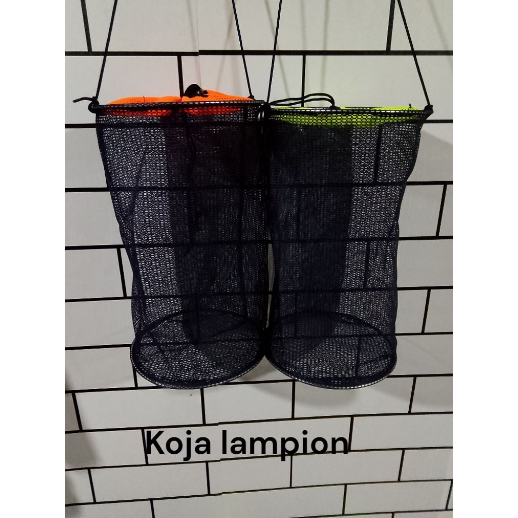 koja lampion model serut terbaru - Korang ikan - wadah ikan, udang, kepiting, belut hasil mancing - 