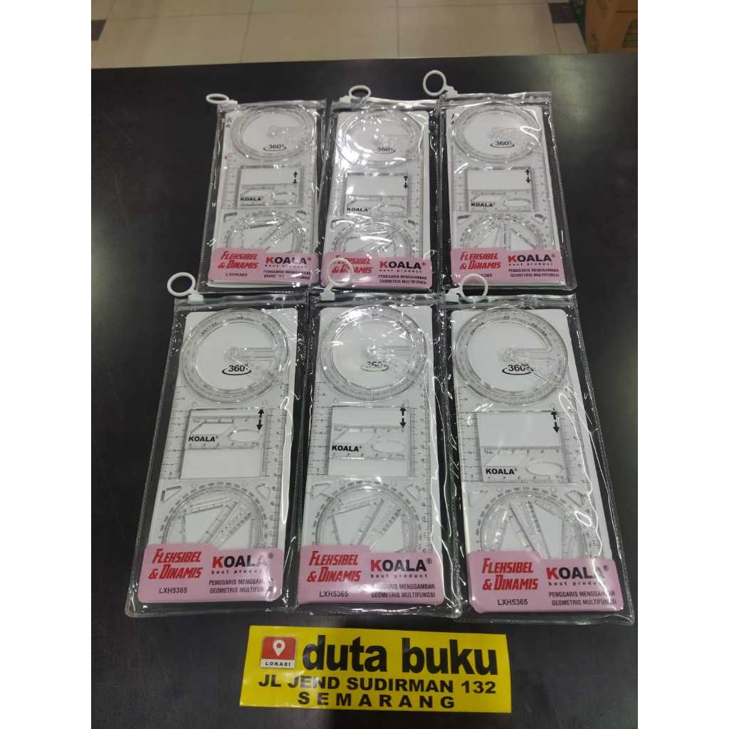 

Penggaris Geometri Multifungsi Busur Derajat / Rotary Geometric Drawing Ruler Penggaris Multifungsi Geometri Bisa Diputar