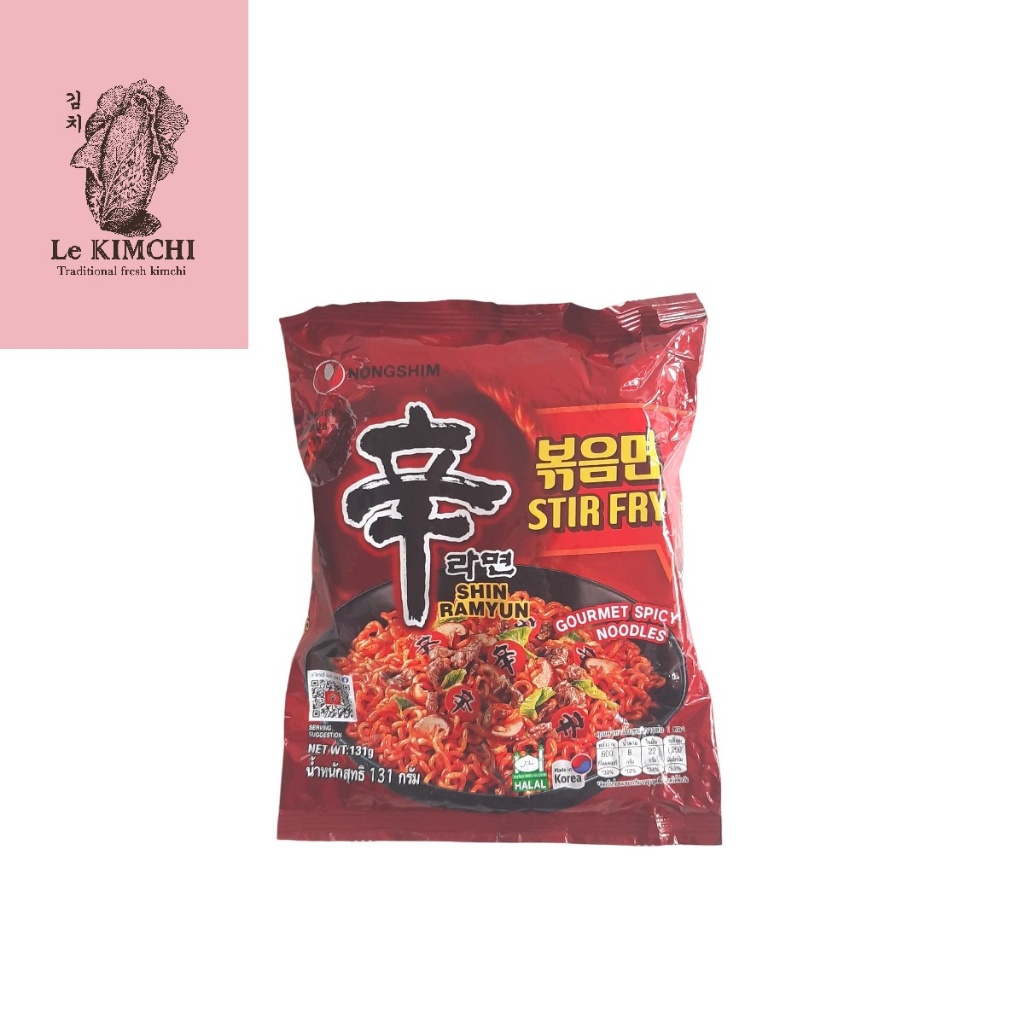 

Nongshim Shin Ramyun Stir Fry - Ramen Korea - Korean Noodle Mie Instan Korea
