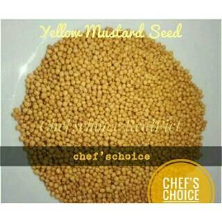 

Yellow Mustard Seed 25 gr / Biji Sawi Kuning 25 gr