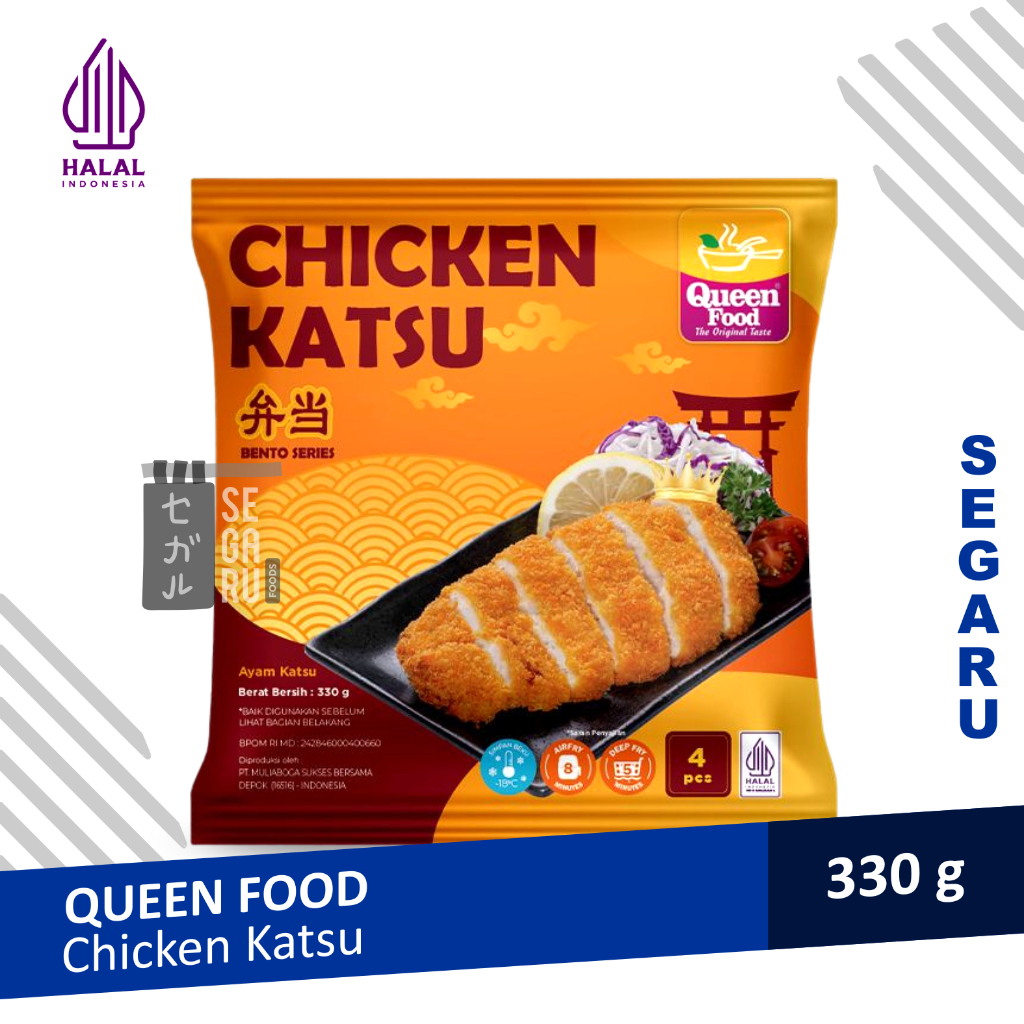 

Queen Food Chicken Katsu Bento | Olahan Fillet Ayam Ala Jepang