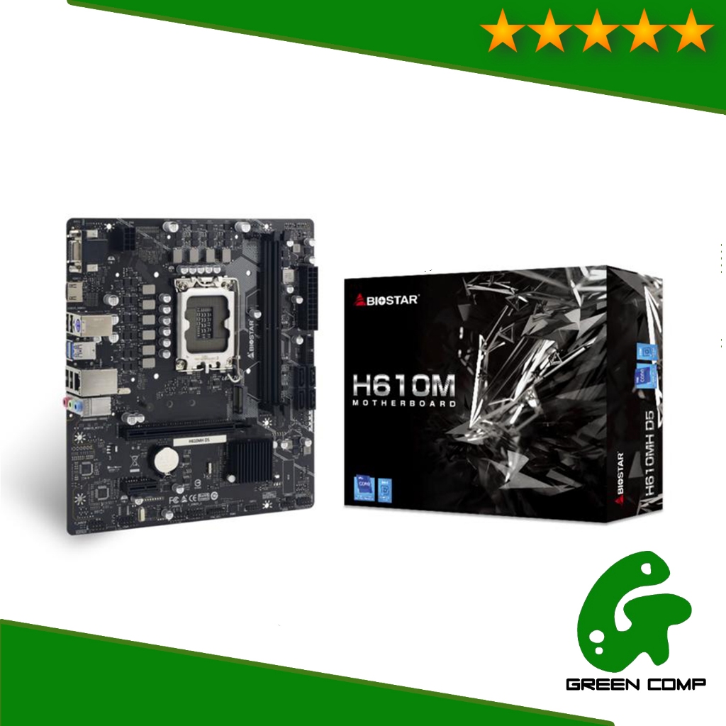 MOTHERBOARD INTEL BIOSTAR H610MHC 2.0 H610