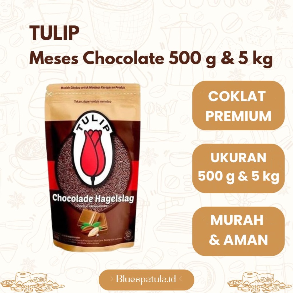 

Tulip Chocolate Meses Hagelsleg 500GR
