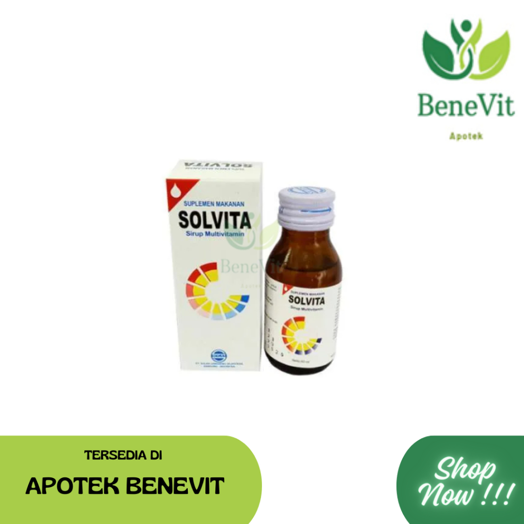 

SOLVITA SYRUP MULTIVITAMIN 60ml