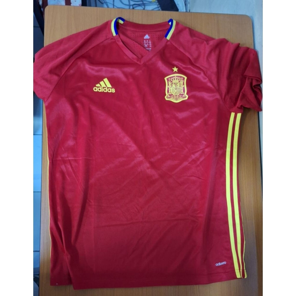 Jersey Bola Spanyol / Spain 2016 Training Euro 2016 ORIGINAL 100%