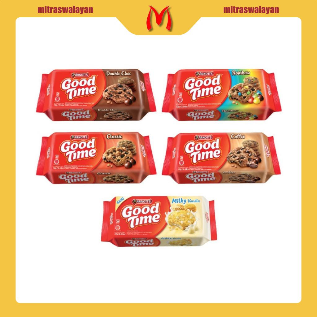 

GOOD TIME Cookies All Varian Kemasan 72 gr