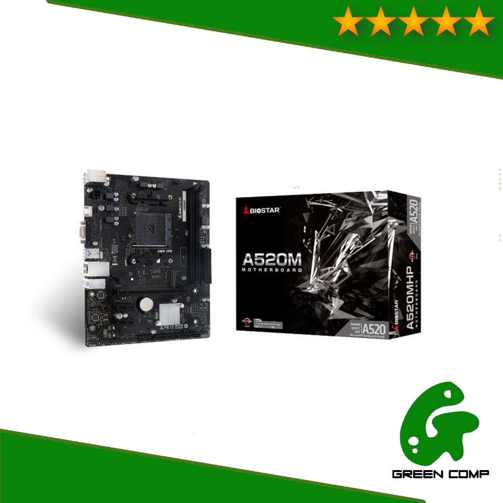 MOTHERBOARD AMD BIOSTAR A520MHP DDR4 A520