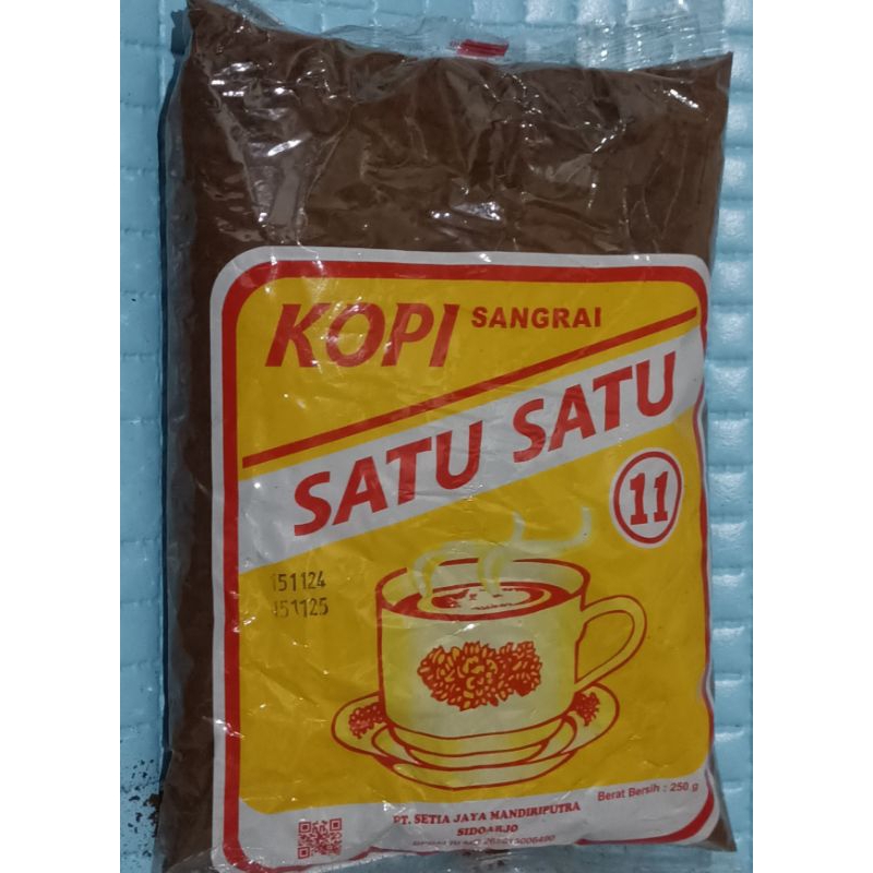 

KOPI HITAM SATU SATU/ KOPI BUBUK,, 250 gr