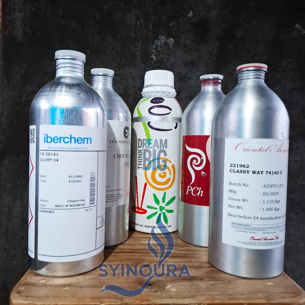 Botol Bibit Parfum Kaleng Alumunium 1 Liter 1000 ml 1 KG ex Minyak Wangi