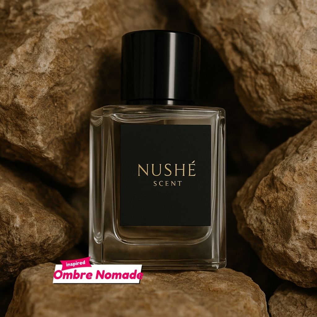 Nushescent parfum inspired Louis Vuitton Ombre Nomade Extrait De Parfum pria wanita 30 ml