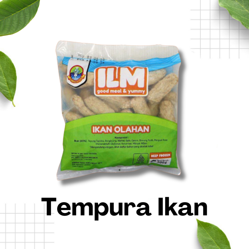 

Tempura Ikan 1 Pack / olahan ikan / olahan tempura / masakan ikan / Sidoarjo Surabaya