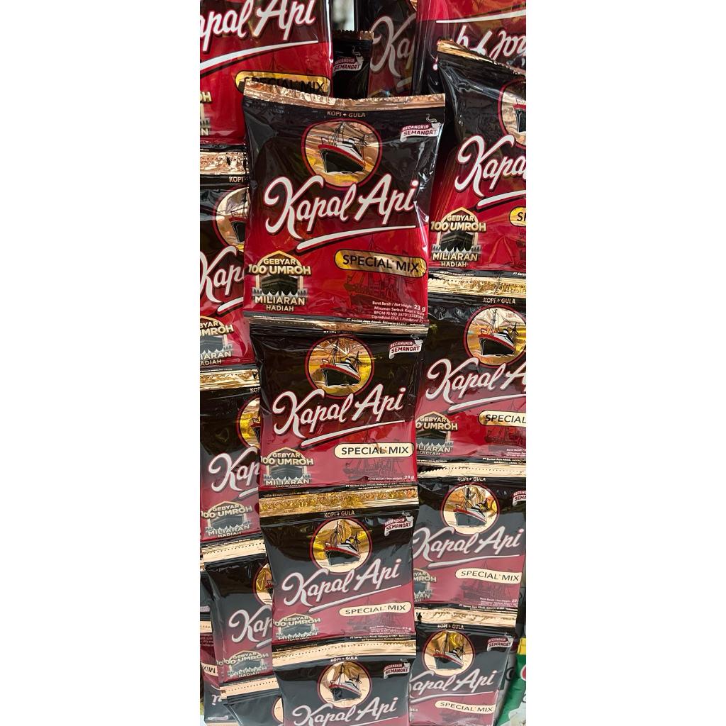

kapal api mix (gula kopi) sachet 1 renceng isi 10