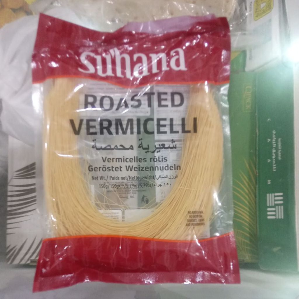 Suhana Roasted Vermicelli  berat bersih 150gr