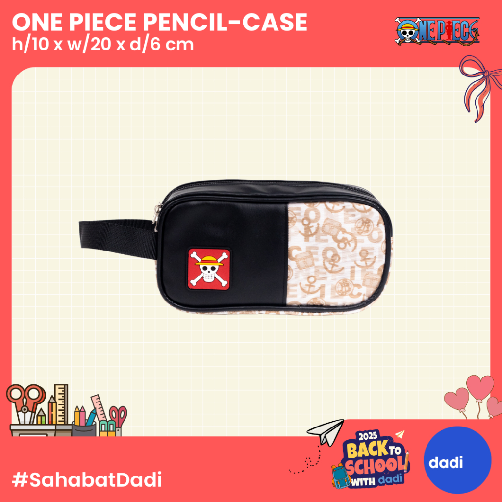 

Dadi - One Piece Pattern Graphic Pencil Case - Tempat Pensil/Alat Tulis