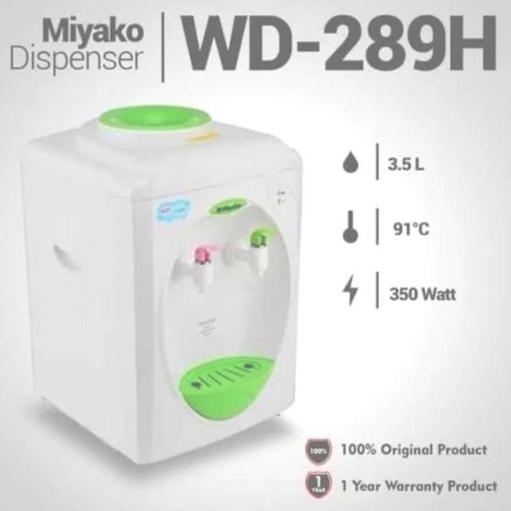 dispenser Miyako panas dingin