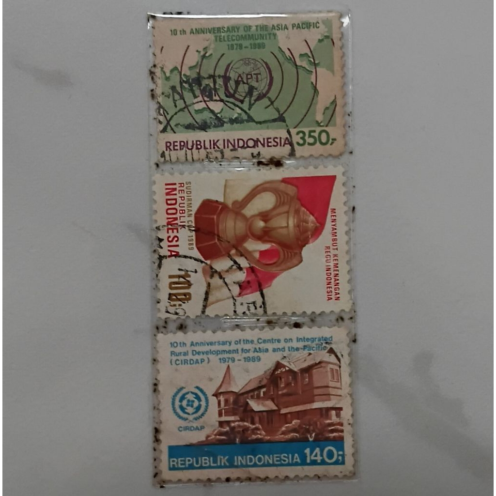 

Perangko Prangko 3 Seri Single Set 1989 Used - YN2407