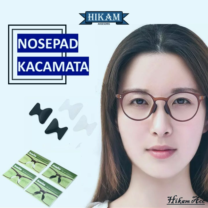 Hikam Nosepad kacamata tempel penyangga hidung nosepad kacamata tempel nosepad tempel nosepad kacama