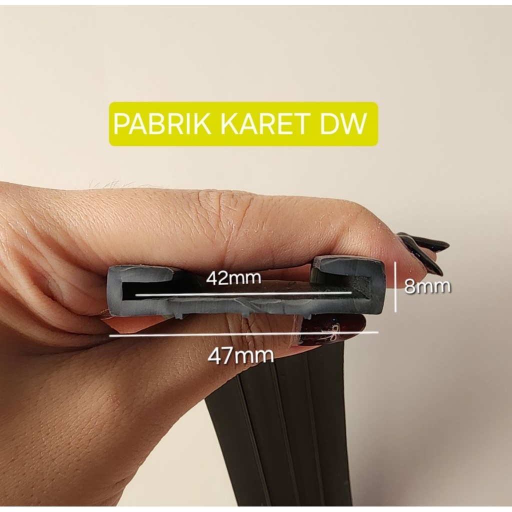 

KARET KLEM KNALPOT 47mm / KARET STAPLES 47 MM STEPLES 4.7 CM LIST LIS C PELINDUNG PLAT