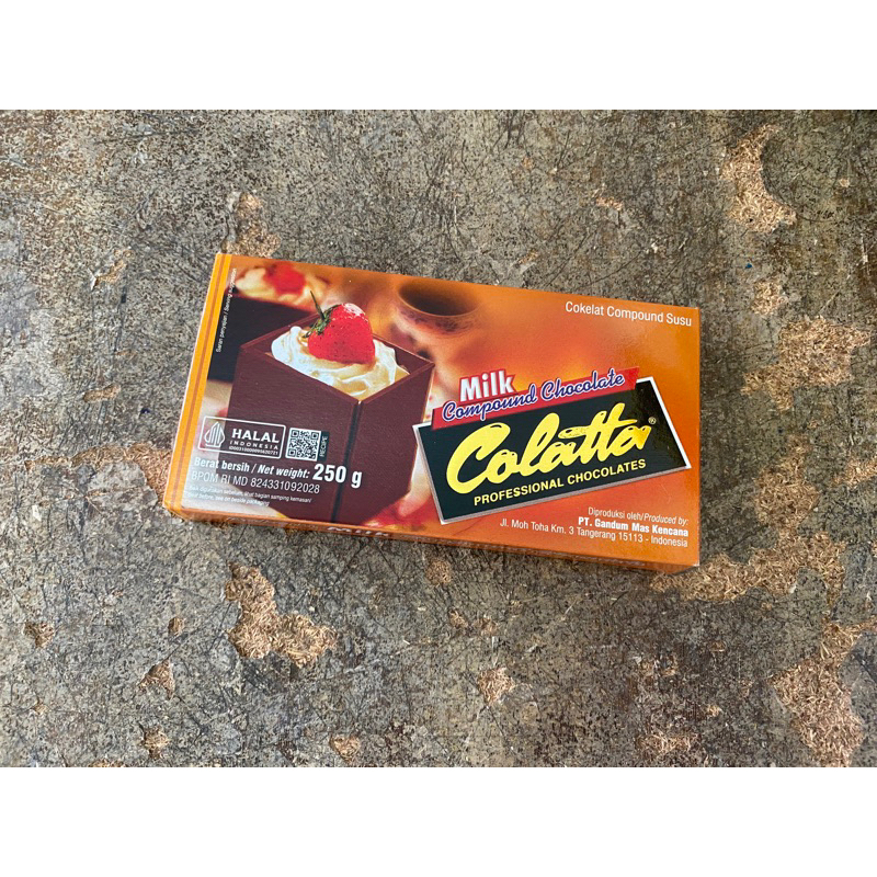 

COLLATA COMPOUND COKLAT MILK 250GR