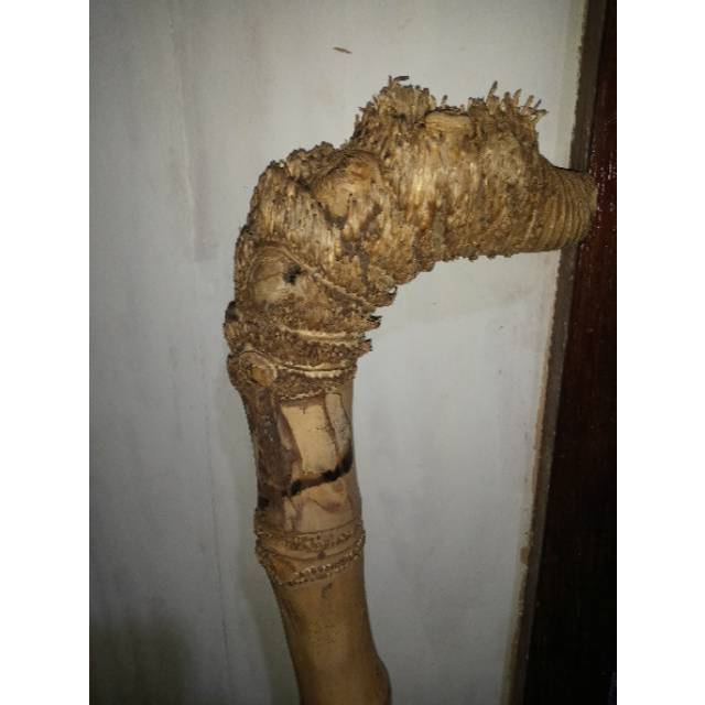 Promo tongkat kayu dan bambu alat bantu jalan lansia